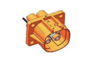 Quality DIN EN60529 Waterproof Battery Connectors IP67 Battery Receptacle Socket wholesale
