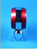 Quality Moderate Red / Black Racing Gear Knob , 5 Speed Gear Shifter Knobs wholesale