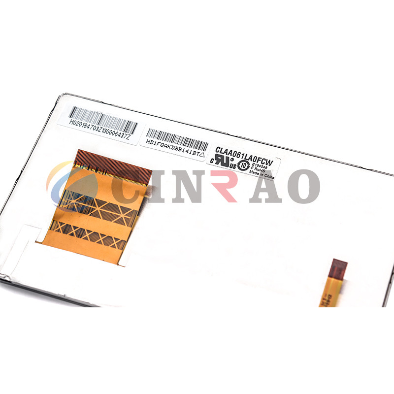 CLAA061LA0FCW LCD Display Screen Panel CPT 6.1 Inch High Performance