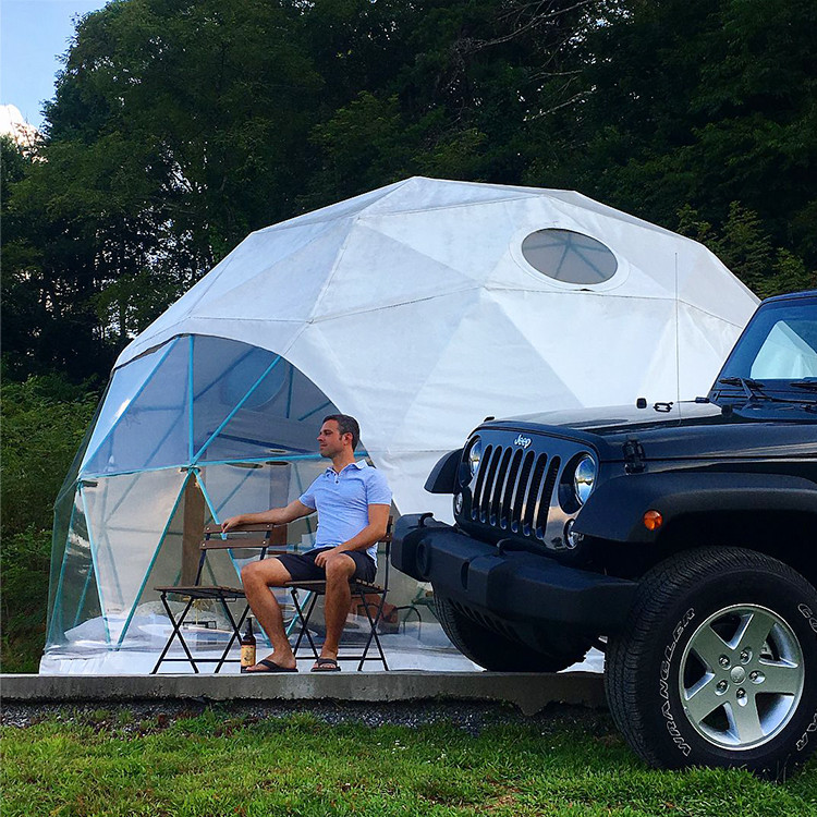 Garden House European Igloo Outdoor Glamping Geodesic Dome Tent For Sale