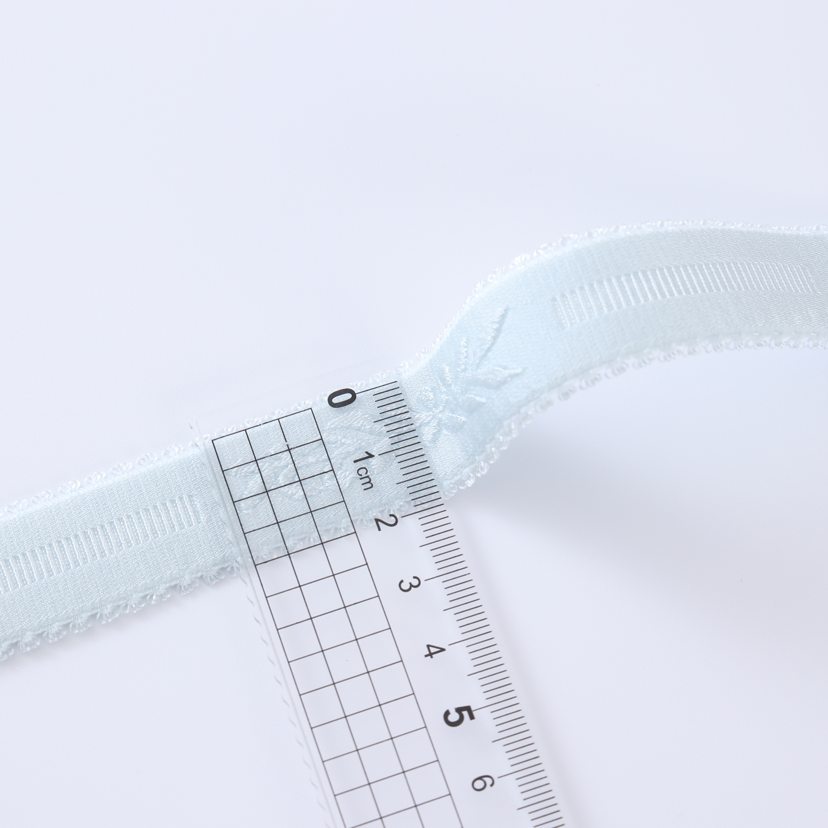 High Quality Custom jacquard Logo non slip elastic plush band webbing tape strap for sewing underwear bra