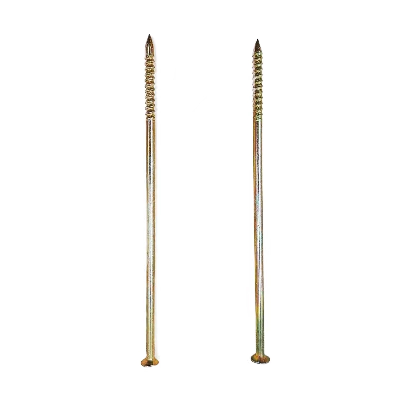 8*142MM Plastic Insulation Nails For Exterior Walls Fixing Building Materials