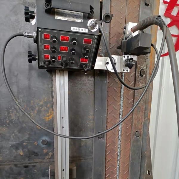 DC Electric Current Straight Track Tank Welding Tractor for Tank Construction