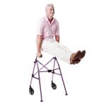 Space Saver Medical Folding Walker For Adult Travel Walking Aids 400lbs