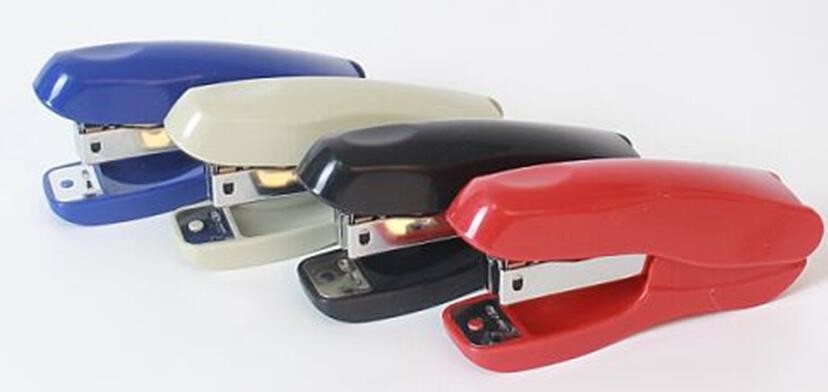 2018 New Design 20 Sheets Paper Capacity ABS Material Color Office Stapler