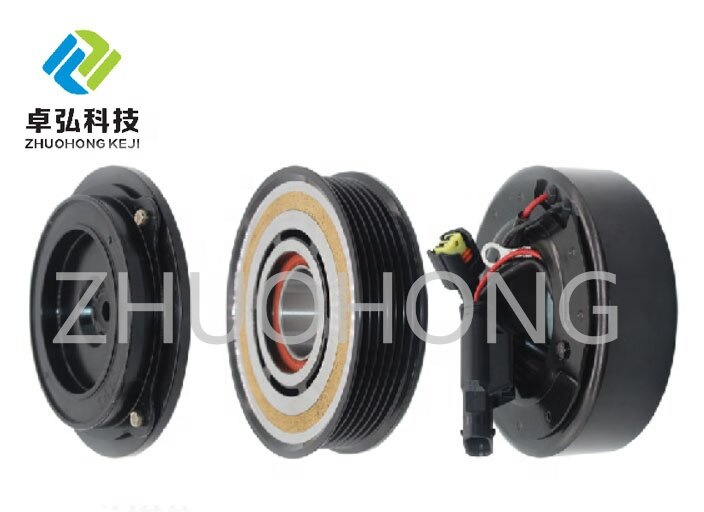 OE NO. JH-COPUBM044 Auto AC Compressor Pulley Clutch Kit 6PK 118MM 12V for BMW M2 2016-2019