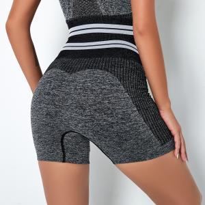 Quality High-waisted hip-lifting shorts female internet celebrity tight hip yoga pants quick-dry training running fitness pants wholesale