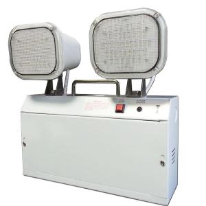 Quality Battery Powered Twin Head 3014 SMD LED Rechargeable Emergency Light wholesale