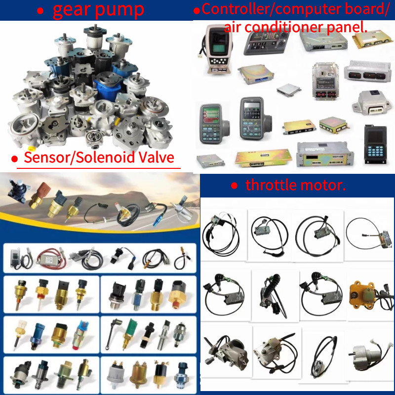 298-6488 Cater Excavator Repair Parts C9 C13 C15 C18 Engine Fuel Pressure Sensor