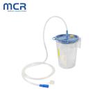 Disposable 1500 2500 ml Sterilization Suction Canister for Suction Liner System