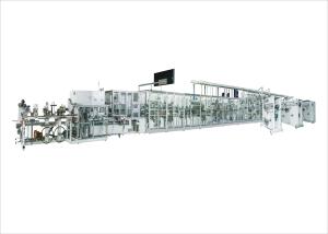 Quality Full Servo HAINA 1000PPM 280mm Sanitary Napkins Production Plant wholesale