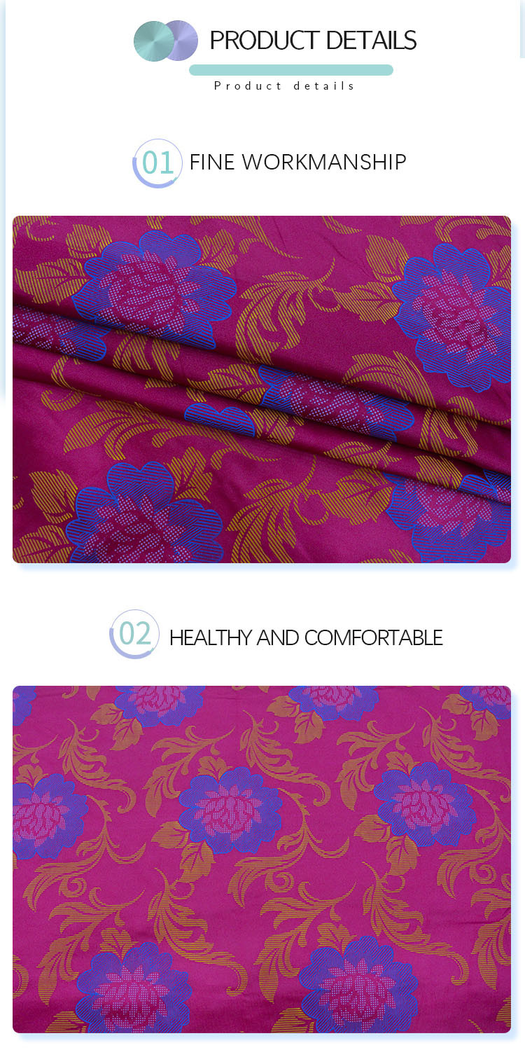 Bronzing Powder Ground Wool Cloth 100% Polyester Warp Knitted Printed