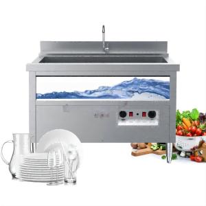 Quality Canteen Stainless Steel Commercial Dishwasher Machine Anti Dry 220V wholesale