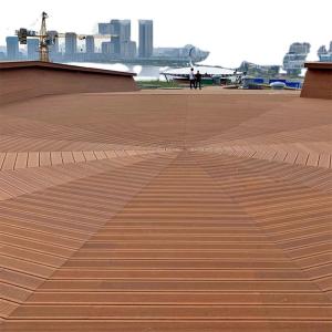 Quality Anti-Corrosion High Density Outdoor Strand Woven Bamboo Decking Bamboo Wood Outdoor Decking Flooring wholesale