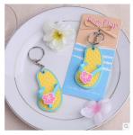 New creative promotion gift product wedding gift flip flop bottle opener soft