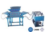 Double Shaft Steel Shredder Machine Material Small Movable Ds Series