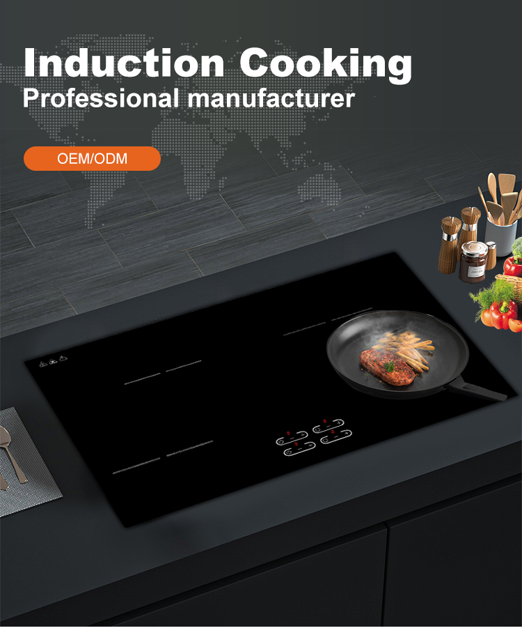 Microcomputer Control Electric Induction Hobs 220v Hot Pot Induction Cooktop