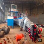 Cutter Suction Dredger 10m Depth 22m Length 10 Inch small sand dredger