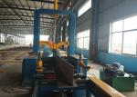 Horizontal Assembly H Beam Flange Straightening Machine Welding Line SGS