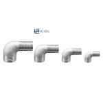 Stainless Steel 304 316 90 Degree Male Elbow Hose Barb 1/4''-4.0'' BSP Male x
