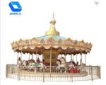 Amusement Theme Park Carousel 36 Person Ride Merry Go Round SGS Certified