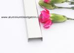 U Shaped Stainless Steel Listello Tile Trim For Wall Dividing Decoration