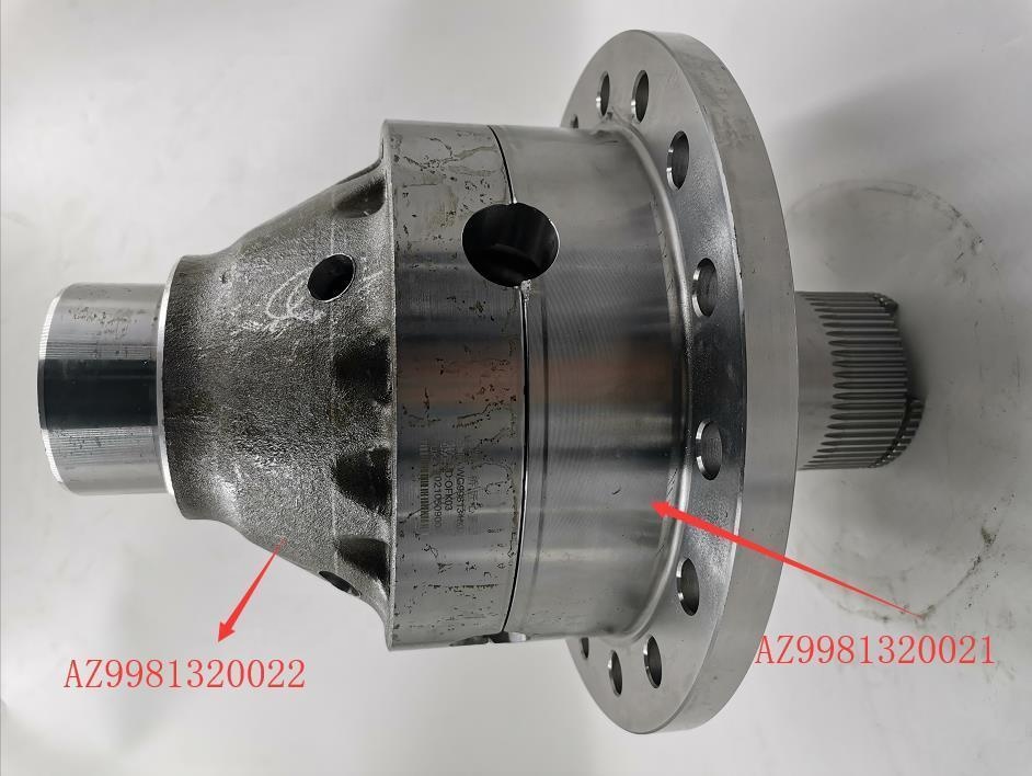 Purpose Replace/Repair AZ9981320021 Aftermarket HOWO AC16 Drive Axle Spare Parts Differential Half Case With Flange