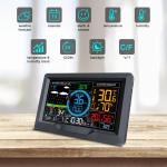 Home Outdoor Wireless Automatic Weather Station Measures Wind Direction, Wind