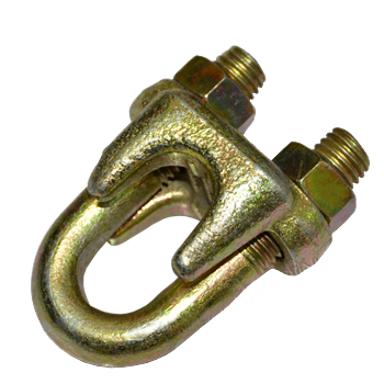 Wire Rope Clip Fixing Galv Malleable Type A For Custom Size Stainless Steel