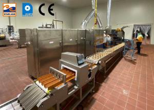 Quality Commercial Biscuits Sugar Cone Production Line Rolled Wafer Machine wholesale