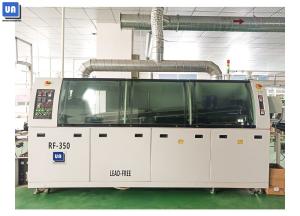 Quality Air Cylinder AC380V Lead Free Wave Solder Equipment 750mm Conveyor RF-350A wholesale