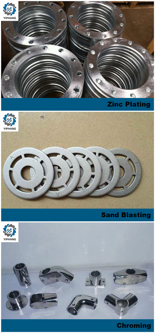 SPCC Port Plate Brackets Custom Sheet Metal Parts Sheet Metal Punching Services 1.5mm