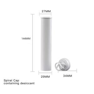 Quality Leak-proof Silica Gel Moisture Protection Lids Printing Customized Effervescent Tablet Packaging wholesale