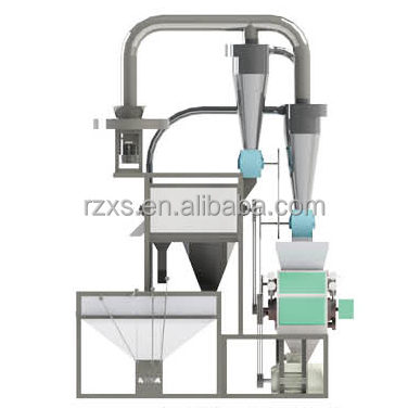 1340 KG Small Capacity 10t Maize Flour Mill for Grits Processing in Uganda South Africa