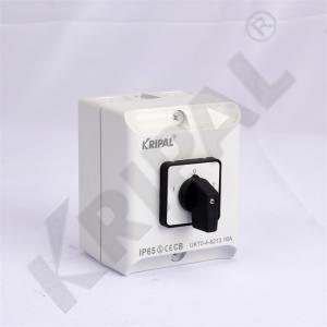 Quality IP65 Waterproof Electrical Changeover Cam Switch 4P 16A 230-440V wholesale