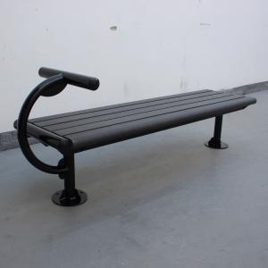 Quality Surface Mounted Recycled Plastic Outdoor Benches For Playground Sit Up Workout wholesale
