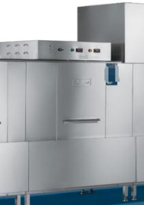 Quality 380V Stainless Steel Flight Type Dishwasher With Safety Features And Automatic Conveyor Stop wholesale