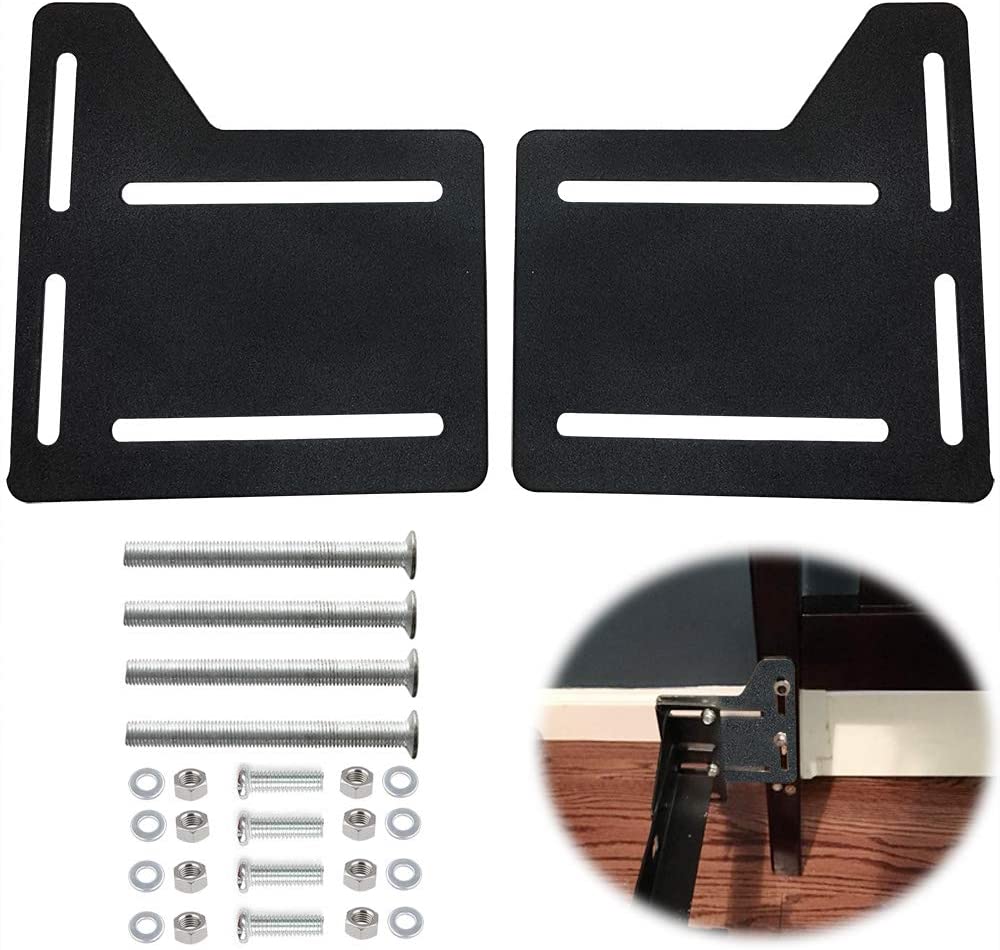 2.5mm Thickness Bed Frame Brackets Adapter Headboard Attachment Kits for Metal Bed Frame