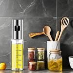 Oil Vinegar Spray Bottle 200ml Sustainable Glass Dispenser for Kitchen Oil Soy