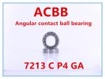 7213 C P4 GA Angular Contact Ball Bearing