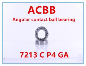 Quality 7213 C P4 GA Angular Contact Ball Bearing wholesale