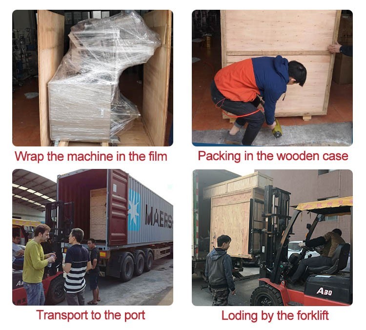 Back Sealing Automatic Pouch Packing Machine For Coffee Bean