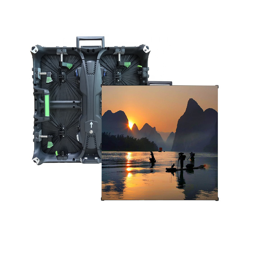 3000cd/SqmOutdoor Rental LED Display panel 4.81mm Nova Linsn Control System