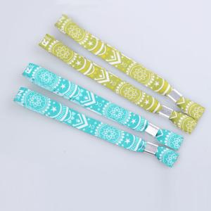 Quality Customer Logo Adjustable Wrist Bands , Printed Wristbands For Events wholesale