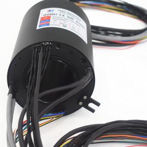 Quality Gigabit Ethernet 300rpm 70mm Hollow Shaft Rotary Joint wholesale