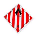 Outdoor Sunscreen Warning Label Sticker for Carton Fade Heat Resistant Material