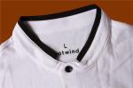 white Short Sleeves Mens Button Up T Shirt 100% Cotton