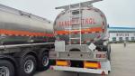 40CBM Petroleum Semi Tanker Trailer 3 Axles 7 Compartment