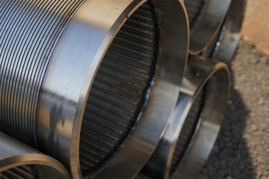 SS316L Wedge Wire Strainer Pipe 6 Inch 152.40mm Inner Diameter Continuous Slot Screen Tube
