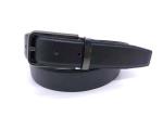 Brown Black 1.3" Width Mens Leather Dress Belt